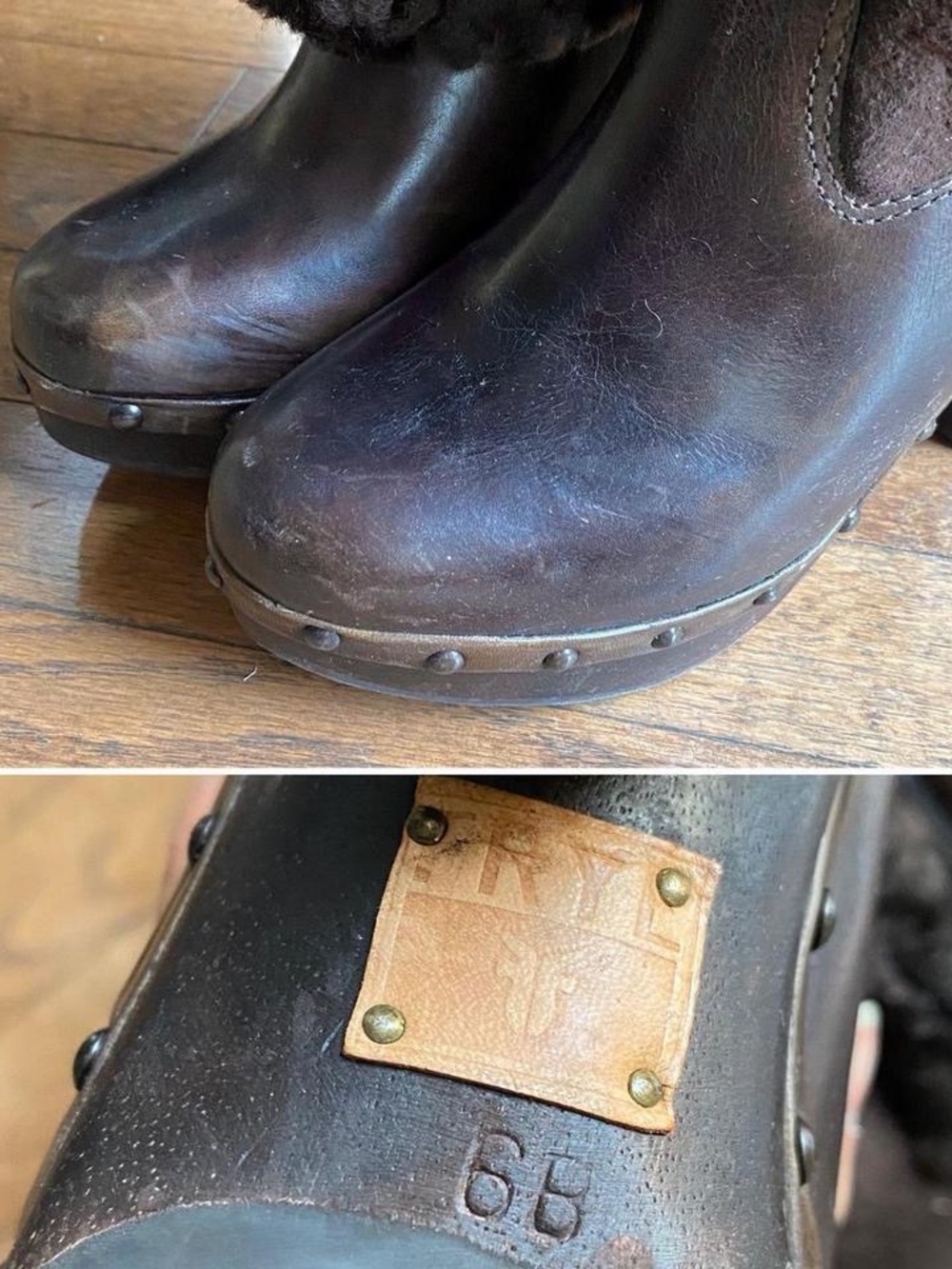 frye shearling boots - Picture 5 of 5